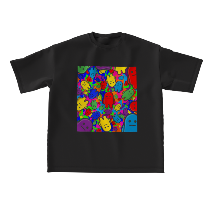 ビッグシルエットTシャツ - L - 正面