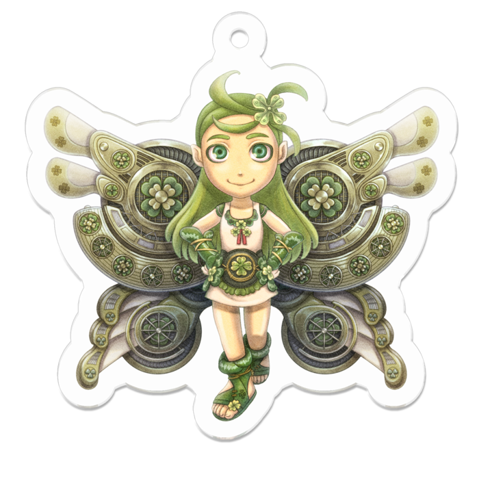アクリルキーホルダー - 50 x 50 (mm)