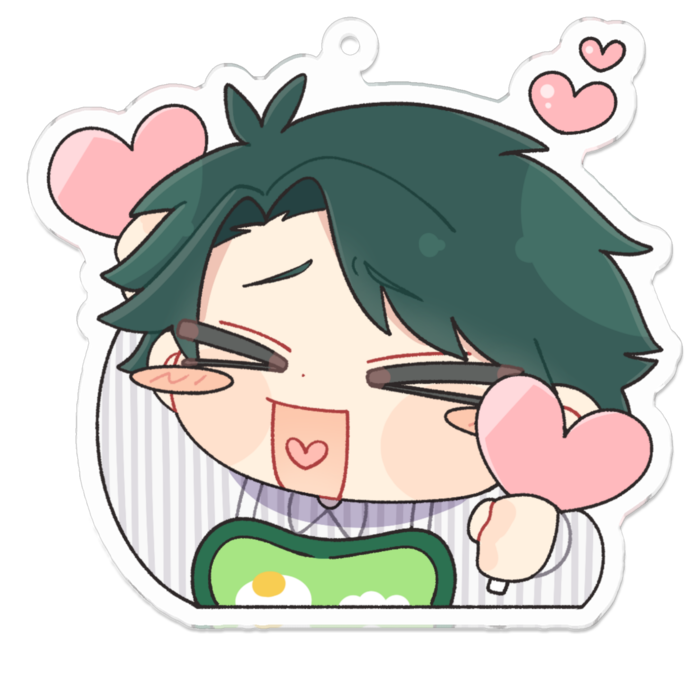 アクリルキーホルダー - 70 x 70 (mm)(8)