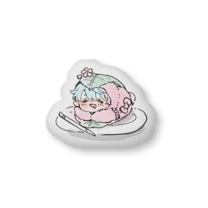 ふかふかクッション - 中 - 片面