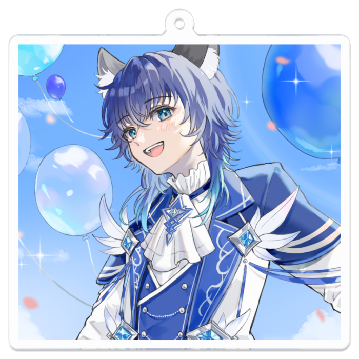 アクリルキーホルダー - 70 x 70 (mm)