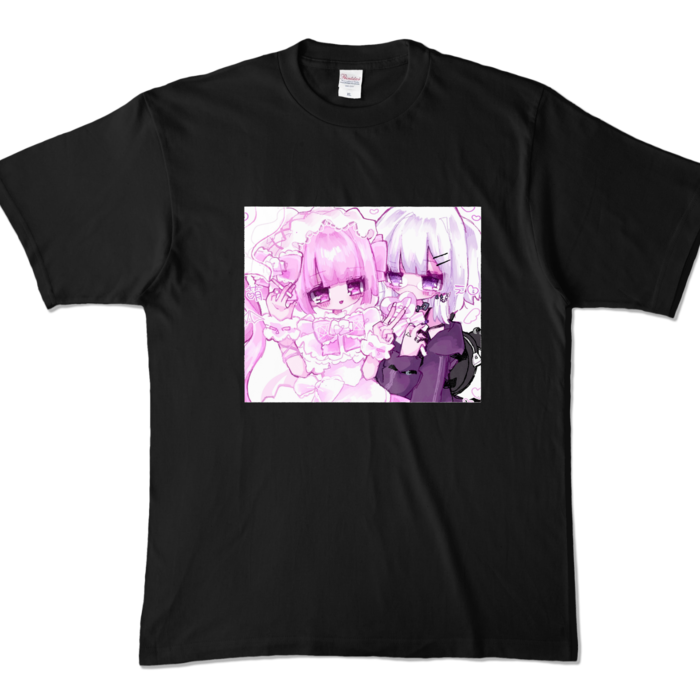 カラーTシャツ - XL - ブラック (濃色)