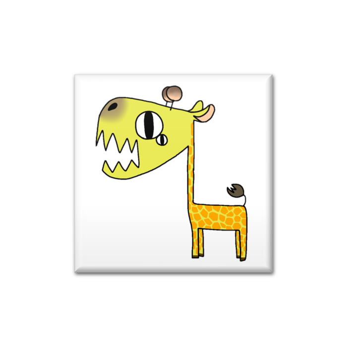 缶バッジ - 四角形40mm