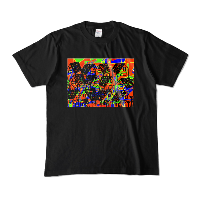 カラーTシャツ - M - ブラック (濃色)