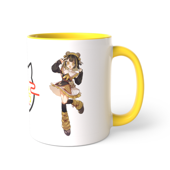 ツートンカラーマグカップ - 直径 8.2cm / 高さ 9.5cm