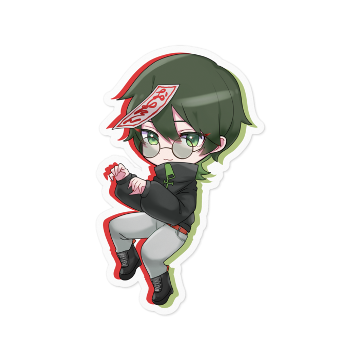 ステッカー - 100 x 100 (mm)