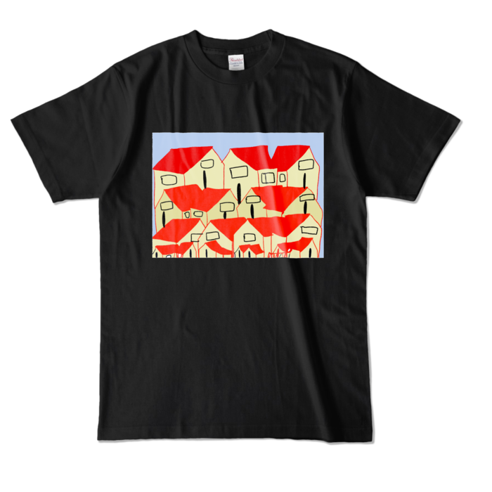 カラーTシャツ - L - ブラック (濃色)