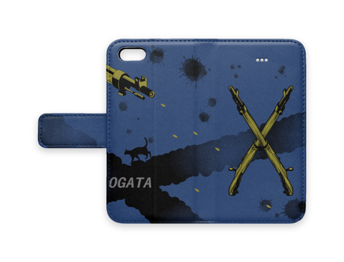 手帳型iPhoneケース - iPhone 5 / 5s / SE - ストラップ穴 なし