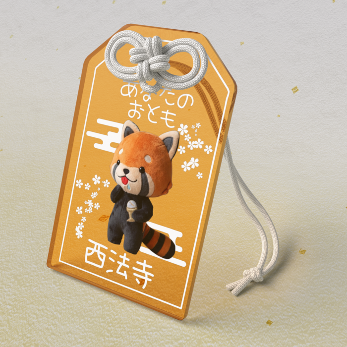 アクリルお守り - 50 × 80mm