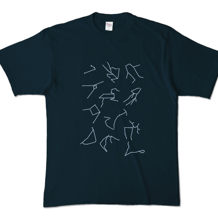カラーTシャツ - XL - ネイビー (濃色)
