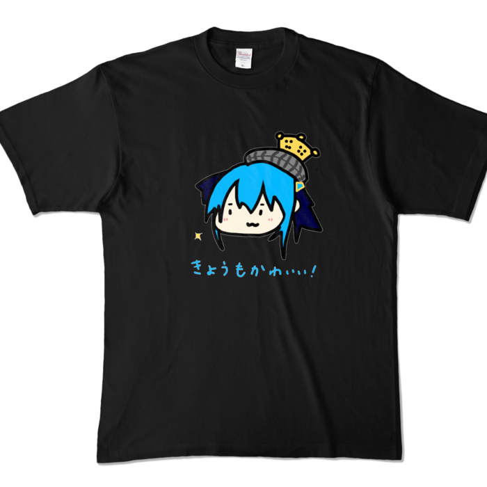 カラーTシャツ - XL - ブラック (濃色)