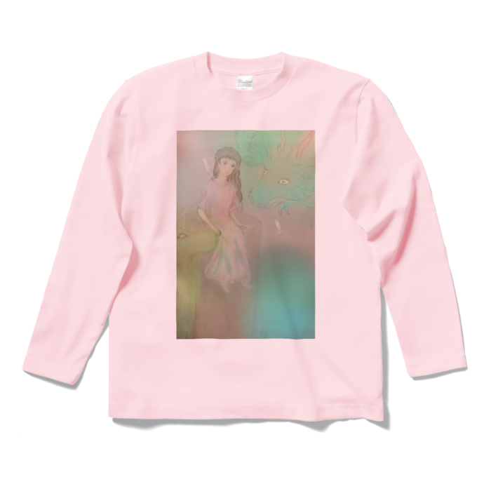 ロングスリーブTシャツ - S - ライトピンク
