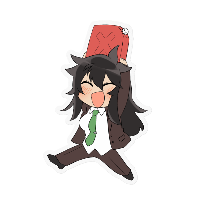 ステッカー - 100 x 100 (mm)