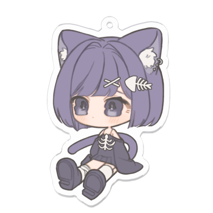 アクリルキーホルダー - 70 x 70 (mm)