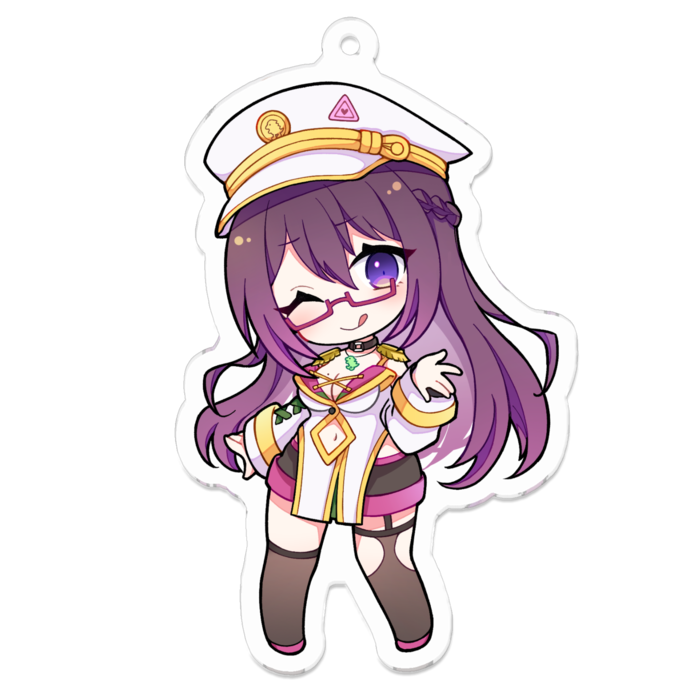 アクリルキーホルダー - 70 x 70 (mm)