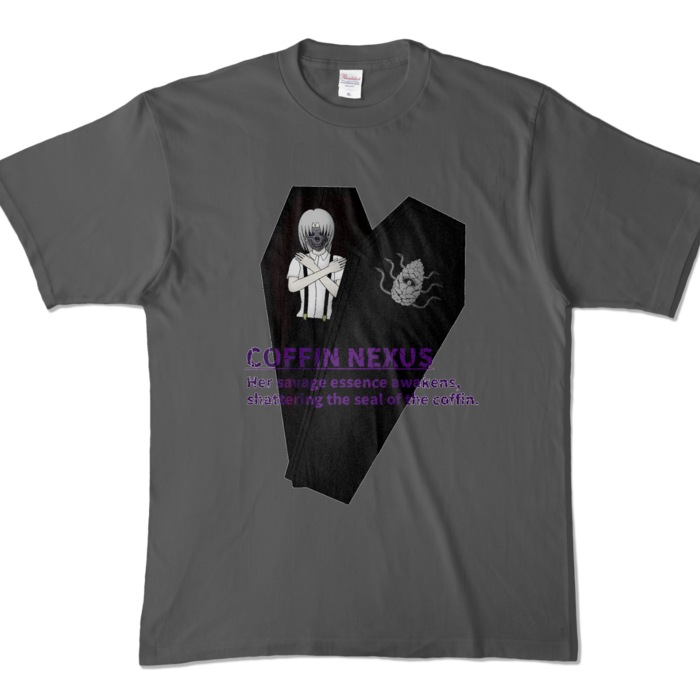 カラーTシャツ - XL - チャコール (濃色)