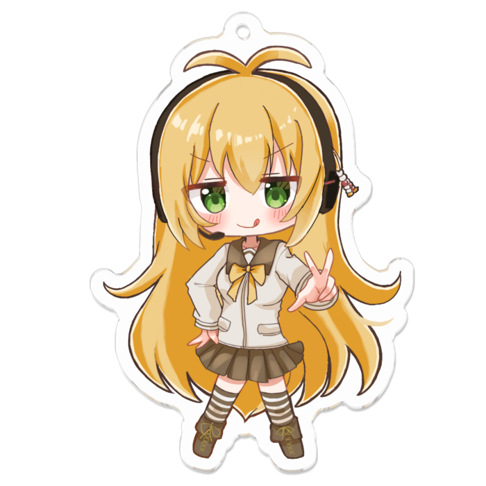 アクリルキーホルダー - 70 x 70 (mm)