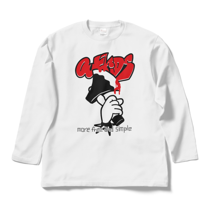 ロングスリーブTシャツ - L - ホワイト