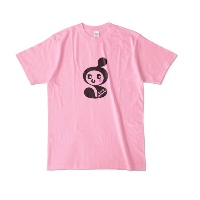 カラーTシャツ - L - ピーチ (淡色)