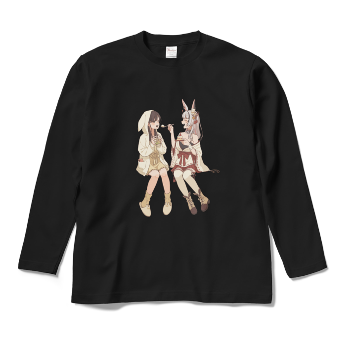 ロングスリーブTシャツ - M - ブラック