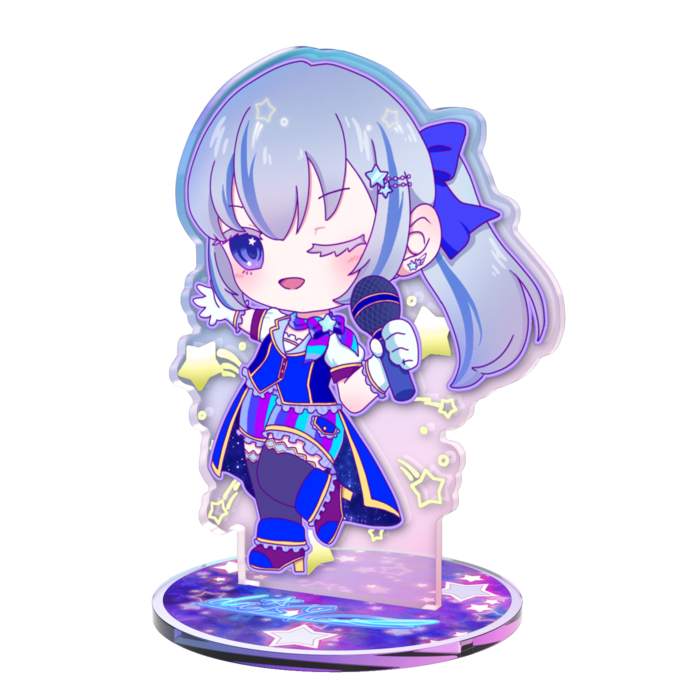 オーロラアクスタ - 100 × 100mm(イエロー)