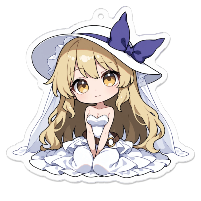 アクリルキーホルダー - 70 x 70 (mm)(キャラのみ)