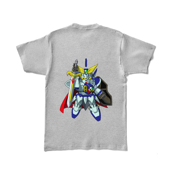 カラーTシャツ - L - 杢グレー (濃色)