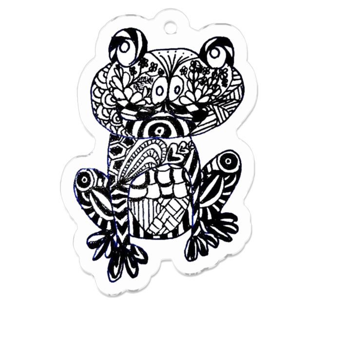 アクリルキーホルダー - 50 x 50 (mm)