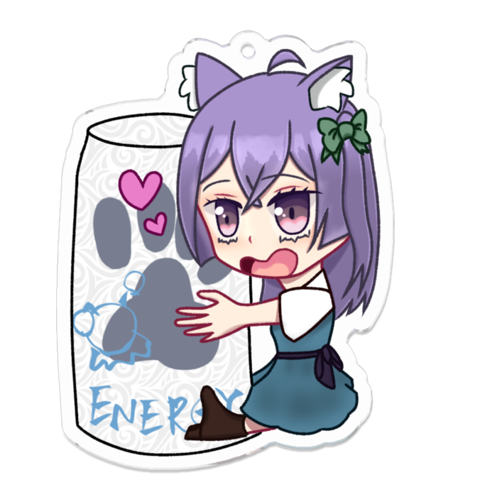 アクリルキーホルダー - 70 x 70 (mm)