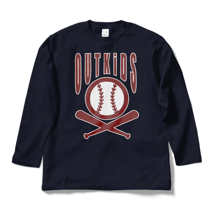 ロングスリーブTシャツ - L - ネイビー