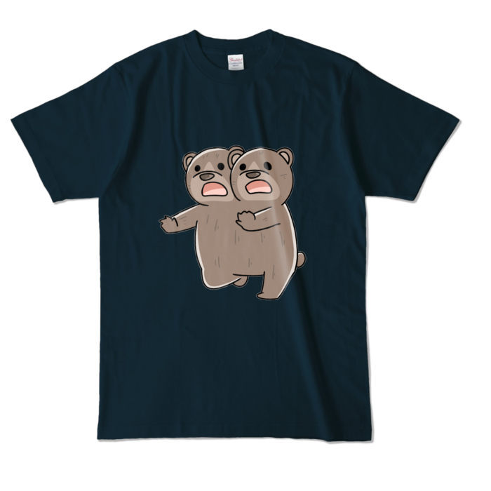 カラーTシャツ - L - ネイビー (濃色)
