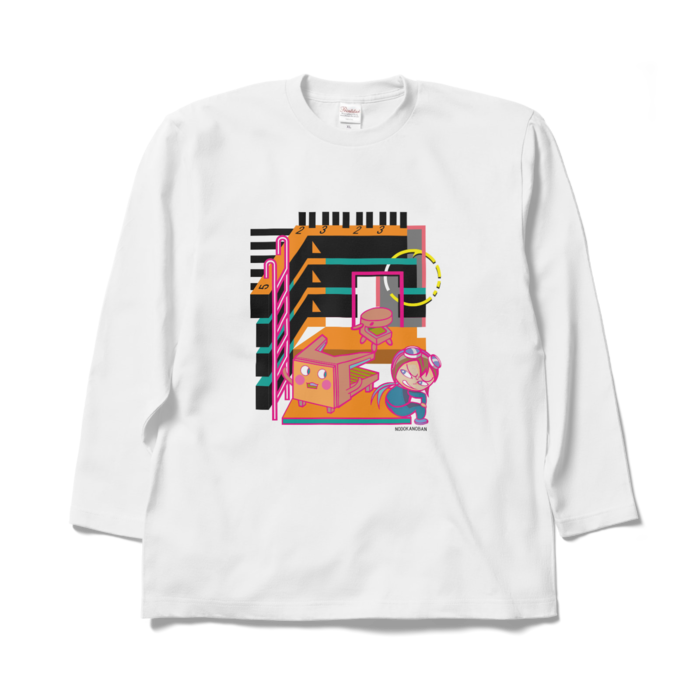 ロングスリーブTシャツ - XL - ホワイト