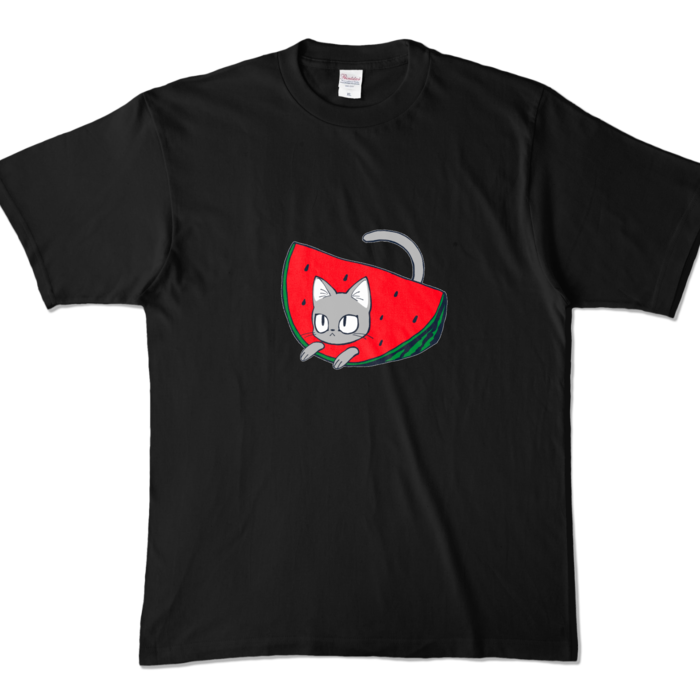 カラーTシャツ - XL - ブラック (濃色)