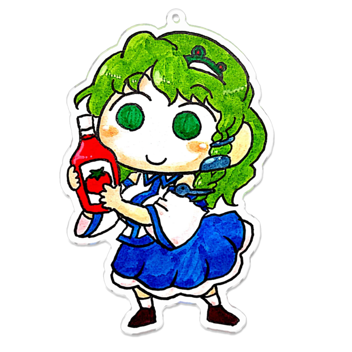 アクリルキーホルダー - 100 x 100 (mm)