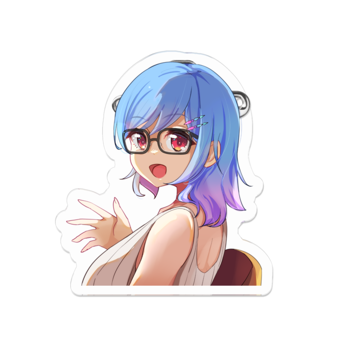 アクリルバッジ - 50 x 50 (mm)