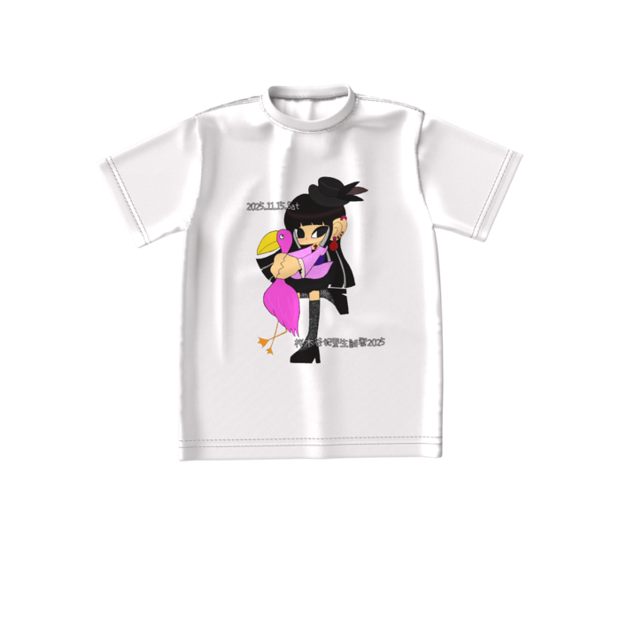 〜桜木谷妃里生誕祭2025〜 Tシャツ(ホワイト.ver) - S -