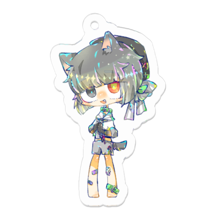 アクリルキーホルダー - 50 x 50 (mm)