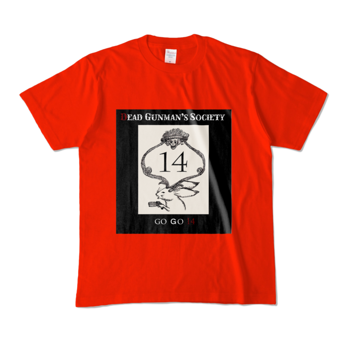 カラーTシャツ - M - レッド (濃色)