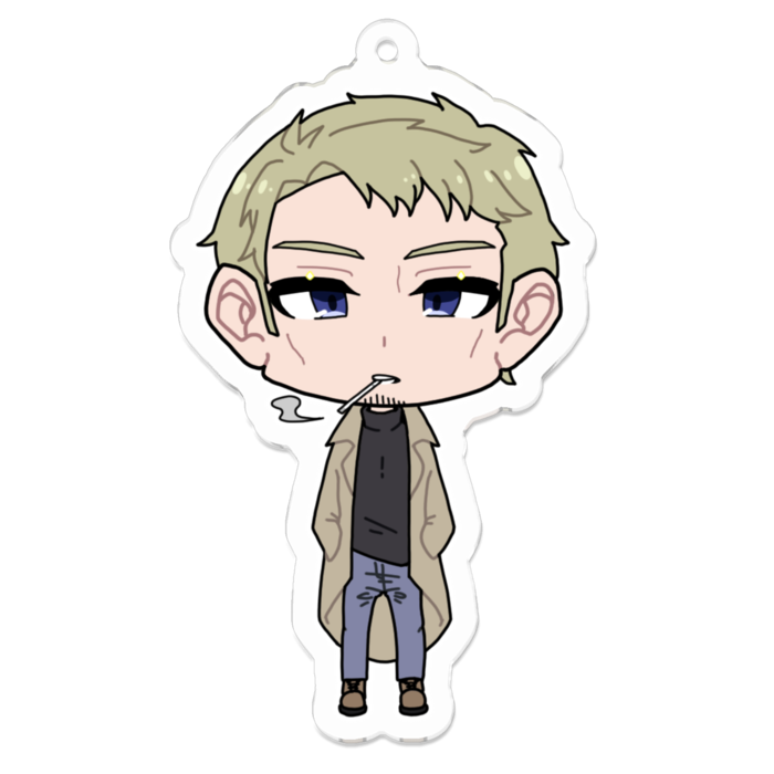 アクリルキーホルダー - 70 x 70 (mm)