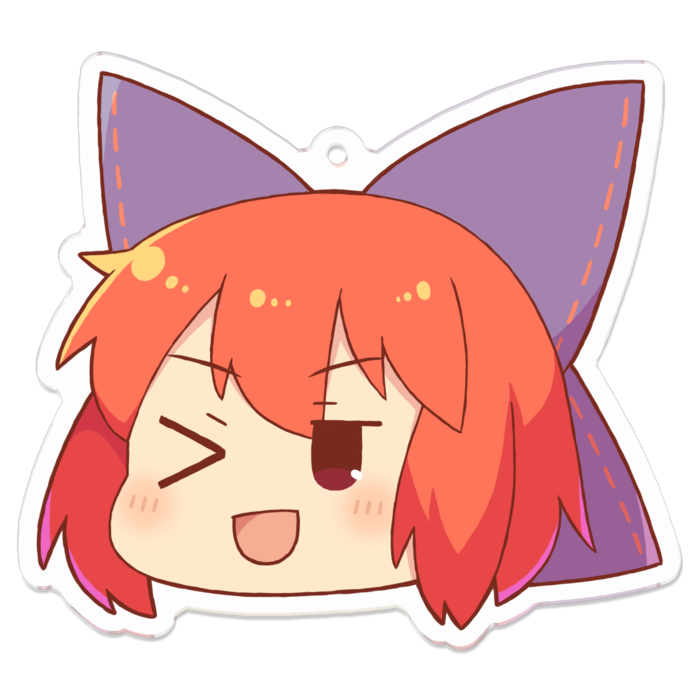 アクリルキーホルダー - 70 x 70 (mm)