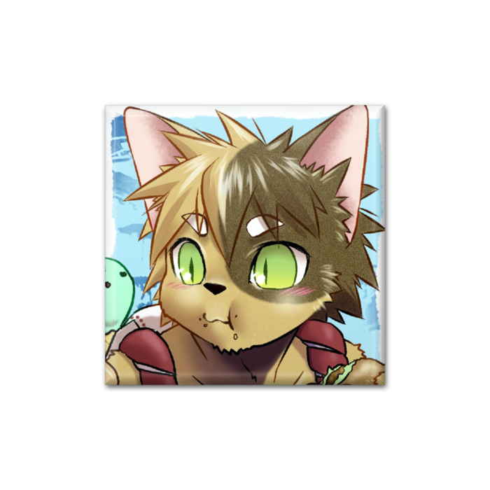 缶バッジ - 四角形40mm