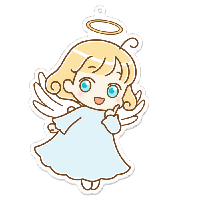 アクリルキーホルダー - 100 x 100 (mm)