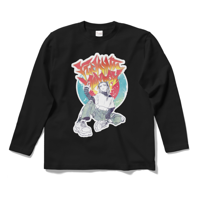 ロングスリーブTシャツ - S - ブラック