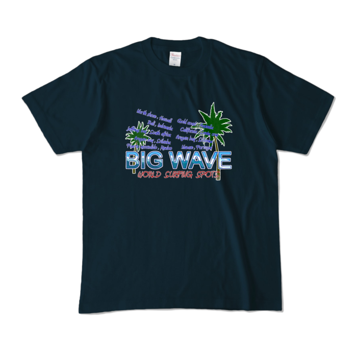 カラーTシャツ - M - ネイビー (濃色)