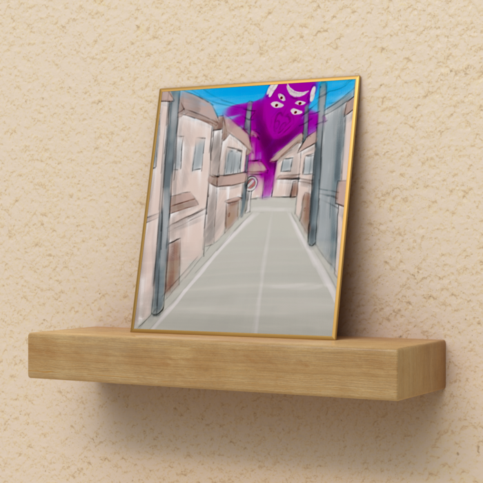 色紙 - ミニ（H135 × W120mm）