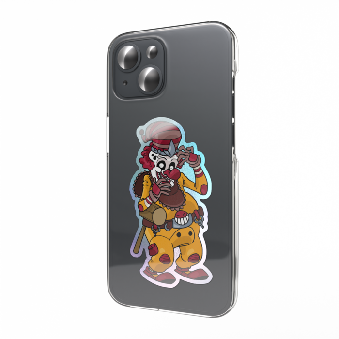 オーロラスマホステッカー - 縦