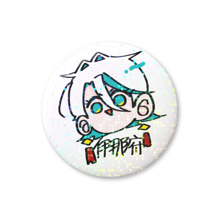ホログラム缶バッジ - 44mm