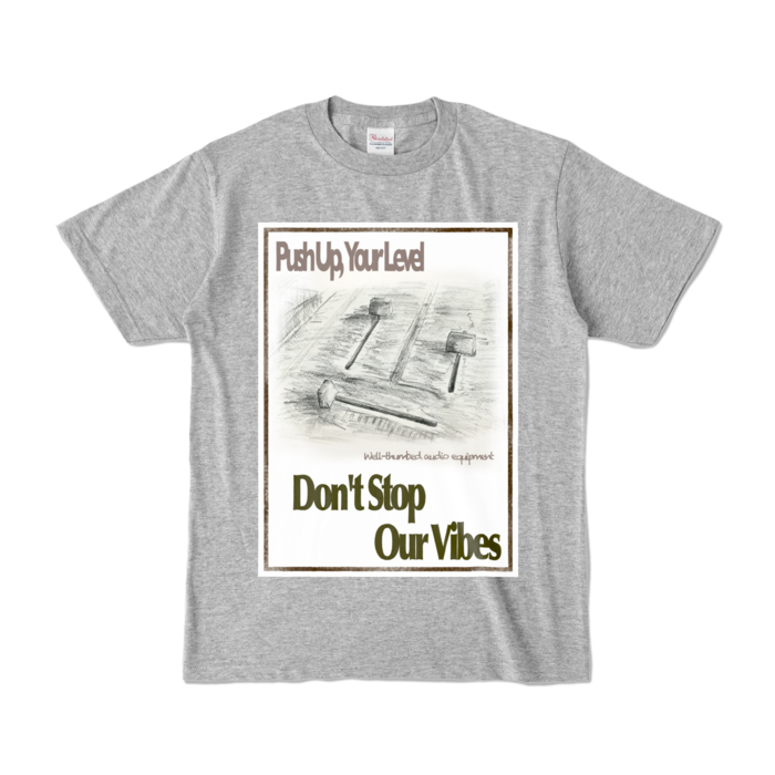 カラーTシャツ - S - 杢グレー (濃色)