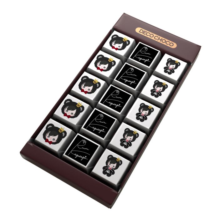 DECOチョコ - 列ごとにデザイン