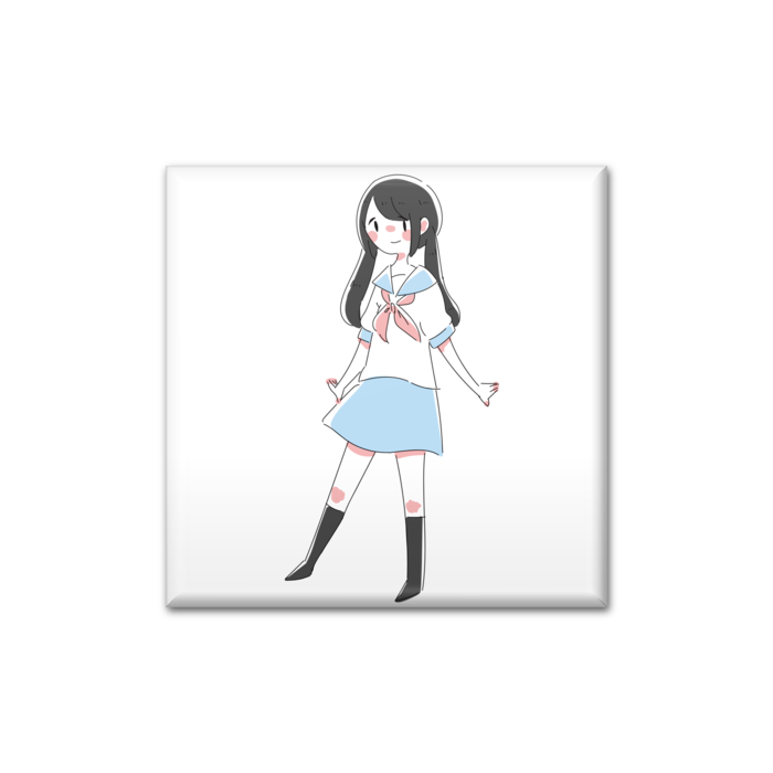 缶バッジ - 四角形40mm